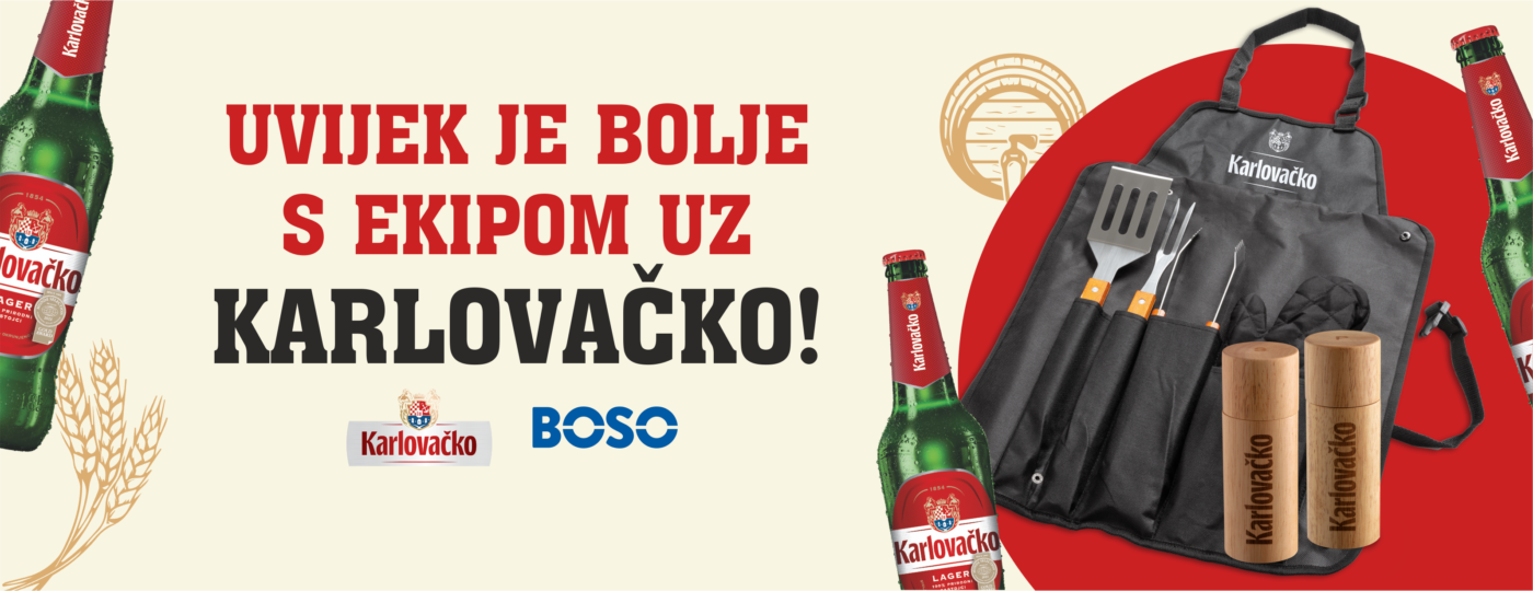 NAGRADNI NATJEČAJ – UVIJEK JE BOLJE S EKIPOM UZ KARLOVAČKO!