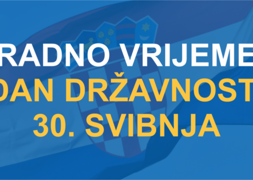 RADNO VRIJEME NA DAN DRŽAVNOSTI