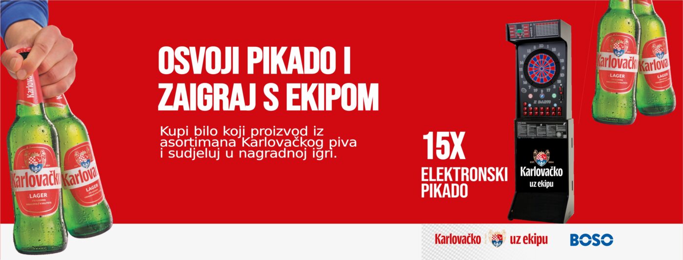 NAGRADNA IGRA “OSVOJI PIKADO I ZAIGRAJ S EKIPOM”