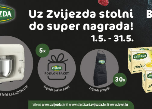 Uz Zvijezda Stolni do super nagrada!