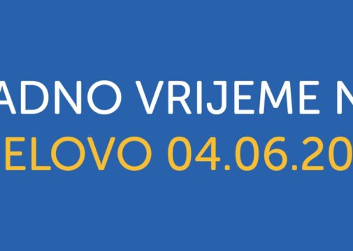 RADNO VRIJEME NA TIJELOVO 4.6.2026.